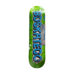 BDSKATECO Graffiti Green Skateboard Deck 7.5"