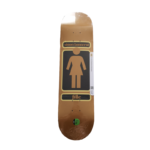 Girl Skateboards Simon Bannerot Fille Gold 8.0" Skateboard Deck