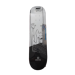 BDSKATECO Monochrome Cat 7-Ply Canadian Maple Skateboard Deck