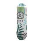 BDSKATECO Boho Tropical Geometric 7-Ply Canadian Maple Skateboard 8.0 Deck