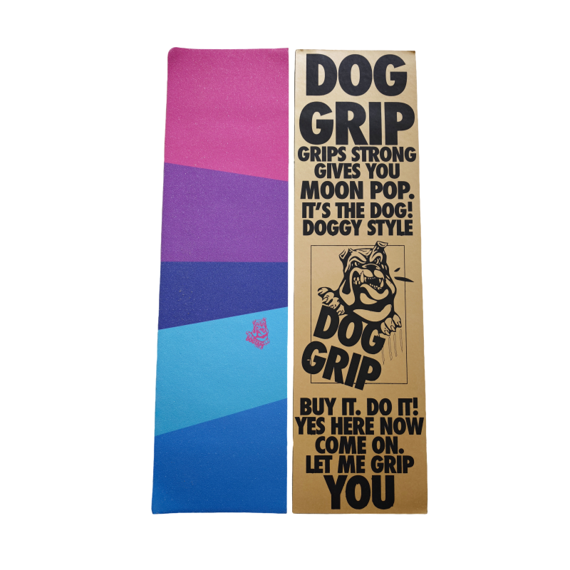 G09 Dog Grip Color Block Premium Skateboard GripTape 9" x 33" - Image 1