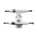 BDSKATECO White Hollow Kingpin Lightweight OG Skateboard Trucks (Pair)-5.25