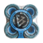 BDSKATECO 85A Premium Skateboard Wheels 4-Pack - Blue/White Urethane