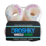 Droshky Neon Skateboard Wheels 4-Pack - Premium Urethane
