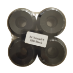 54x34mm V5 83B Black High-Performance Skateboard Wheels (Set of 4)